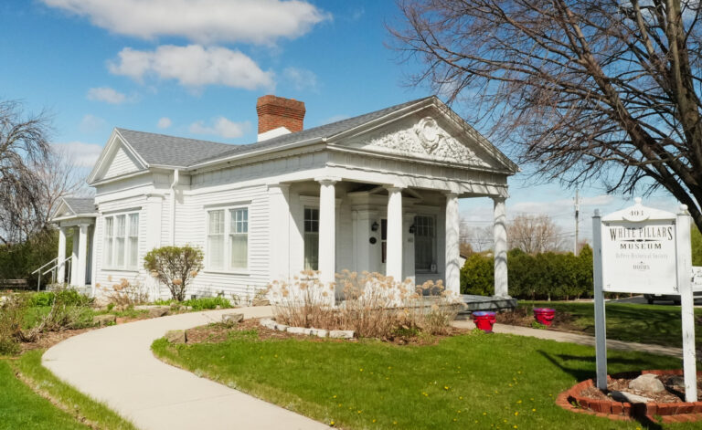 521 White Pillars Museum and Marker 2 768x471